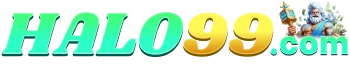 Logo halo99 Indonesia untuk kasino online, slot gacor, live casino, taruhan olahraga, bonus member baru, deposit QRIS, dan penarikan dana cepat